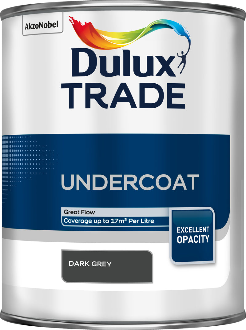 Dulux Trade Undercoat Dark Grey 1L