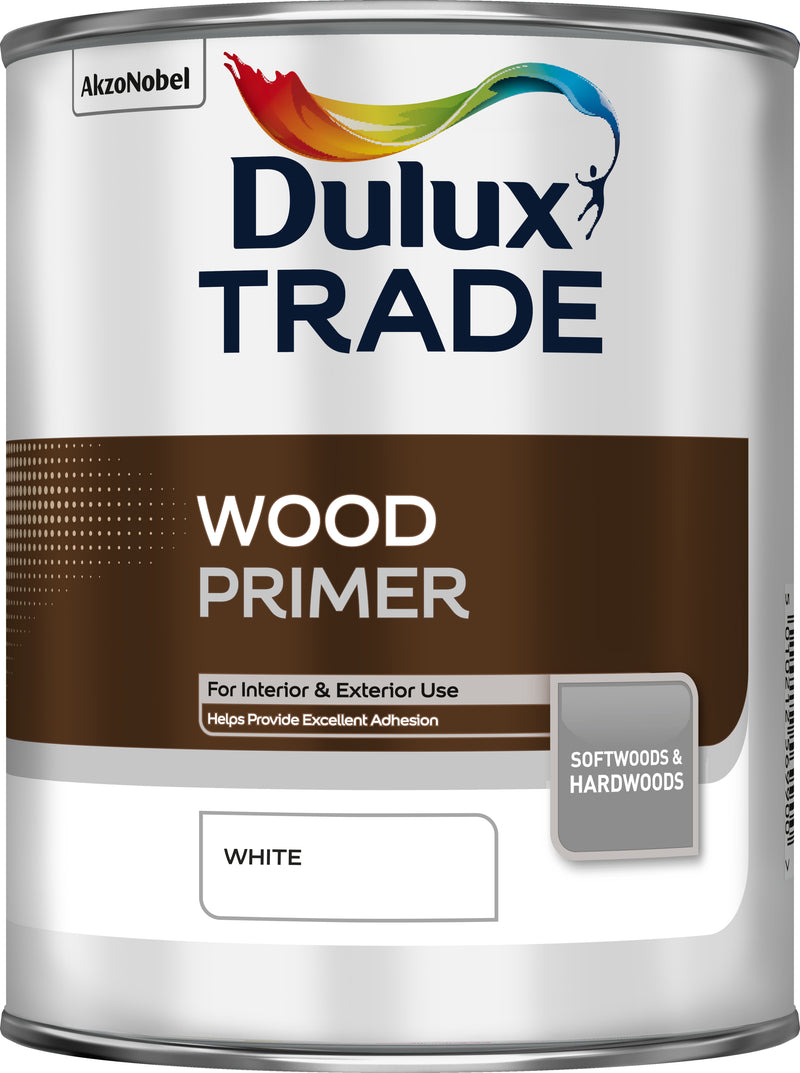 Dulux Trade Wood Primer White 1L