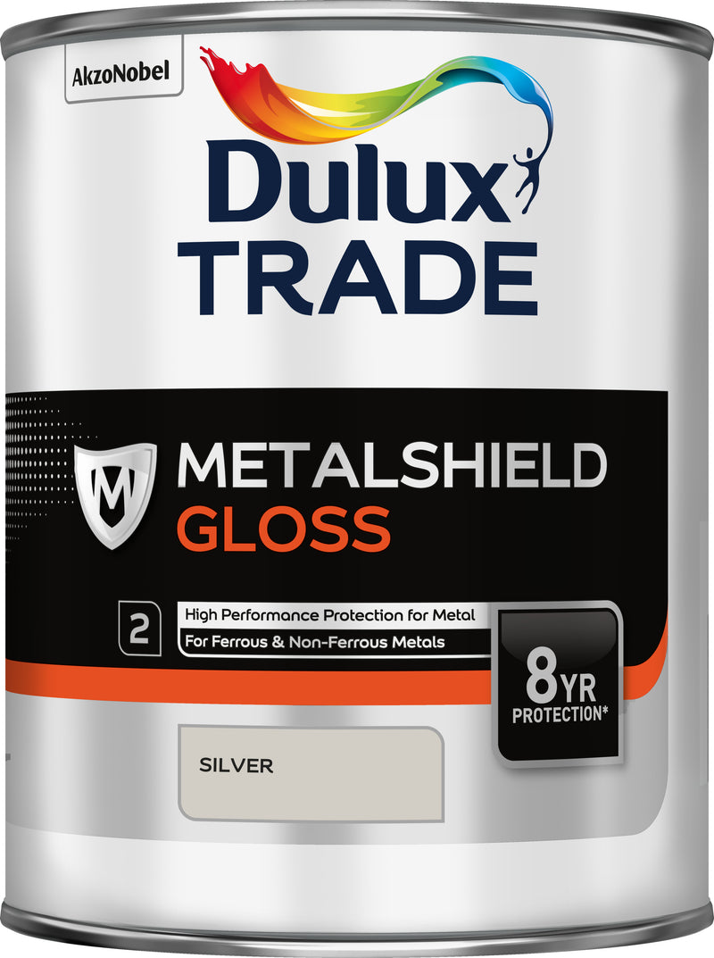 Dulux Trade Metalshield Gloss Silver 1L