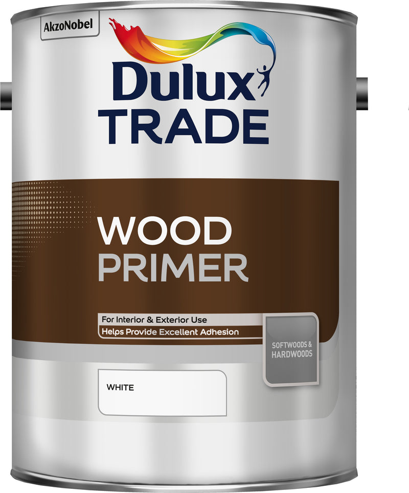 Dulux Trade Wood Primer White 5L