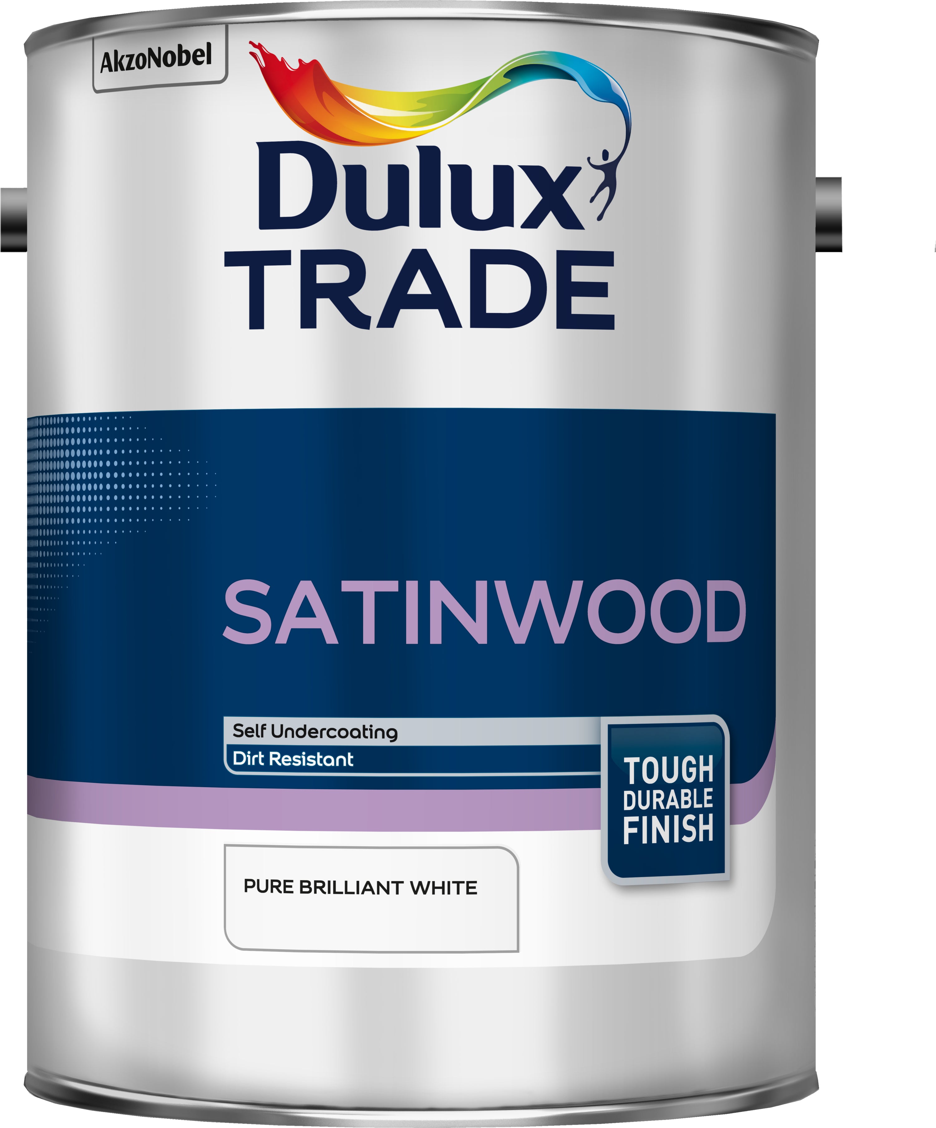Dulux Trade Satinwood Pure Brilliant White 5L