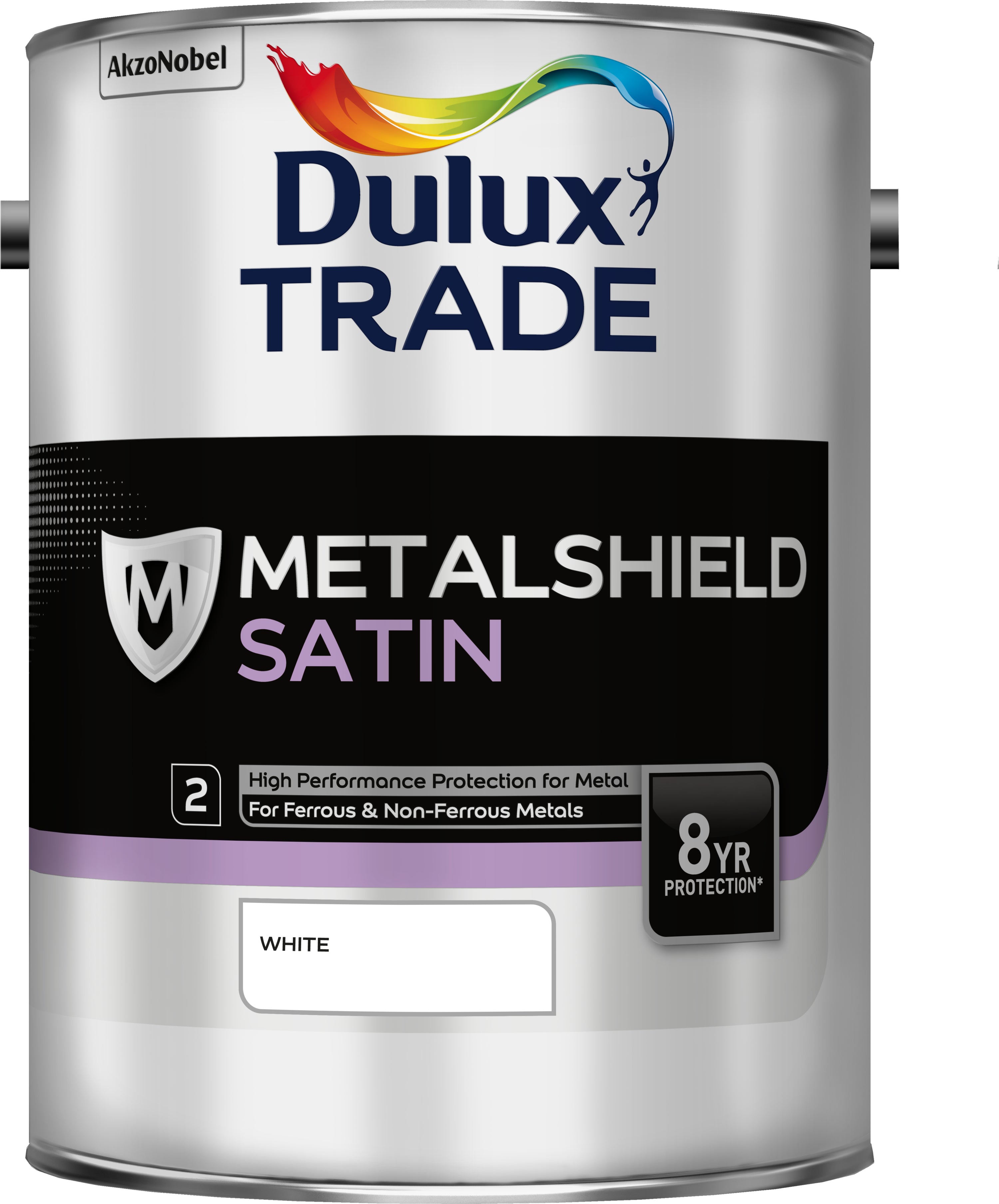Dulux Trade Metalshield Satin White 5L