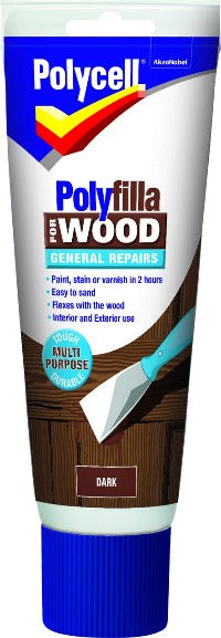 Polycell Polyfilla Wood General Repair Dark Tube 330g