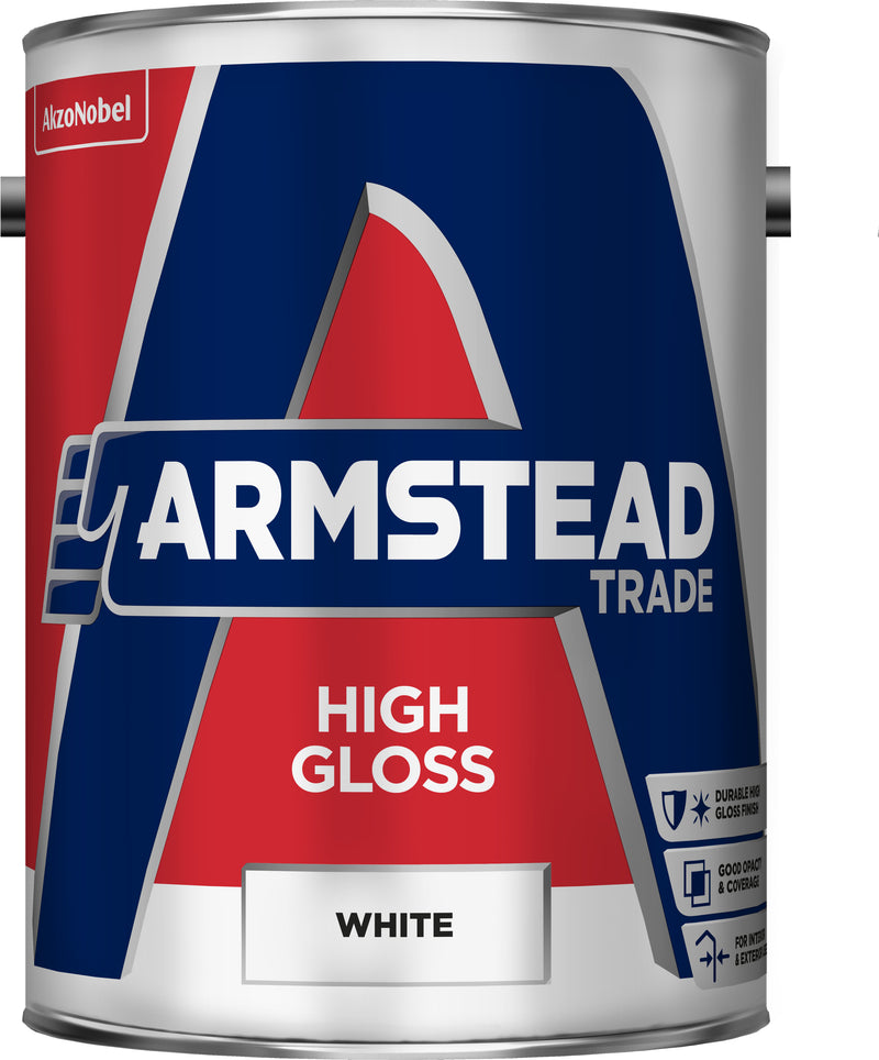 Armstead Trade High Gloss White 5L