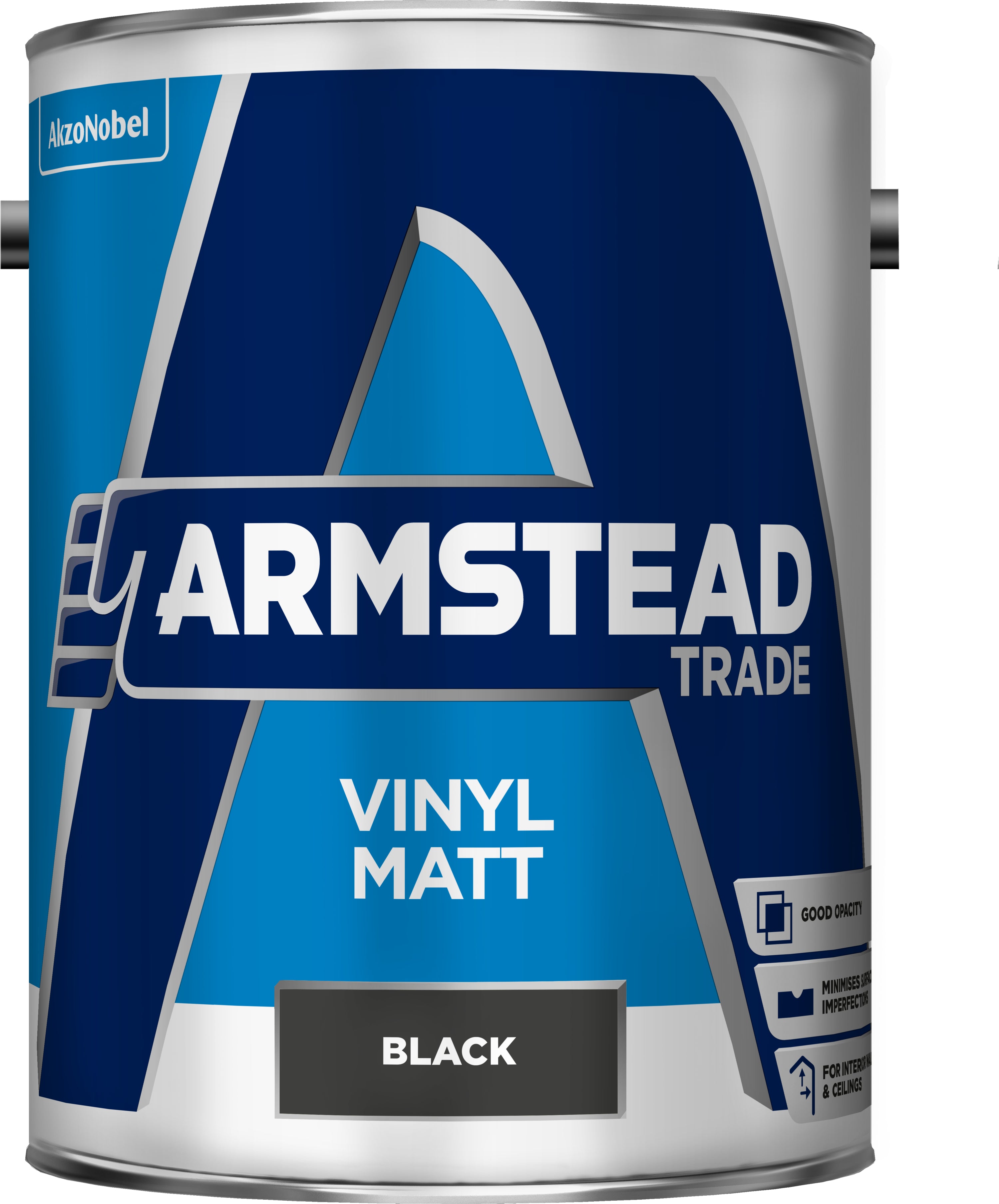 Armstead Trade Vinyl Matt Black 5L