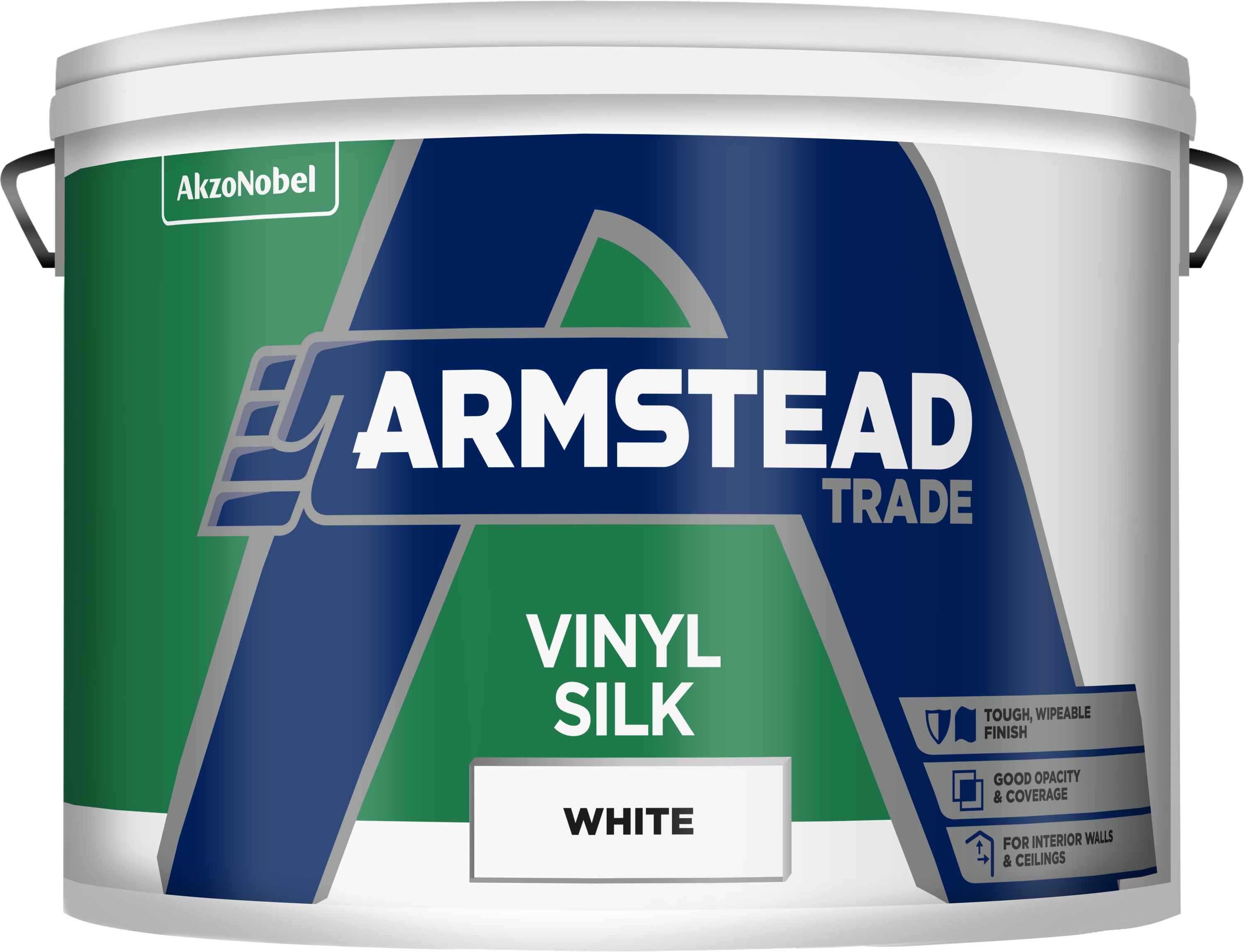 Armstead Trade Vinyl Silk White 10L