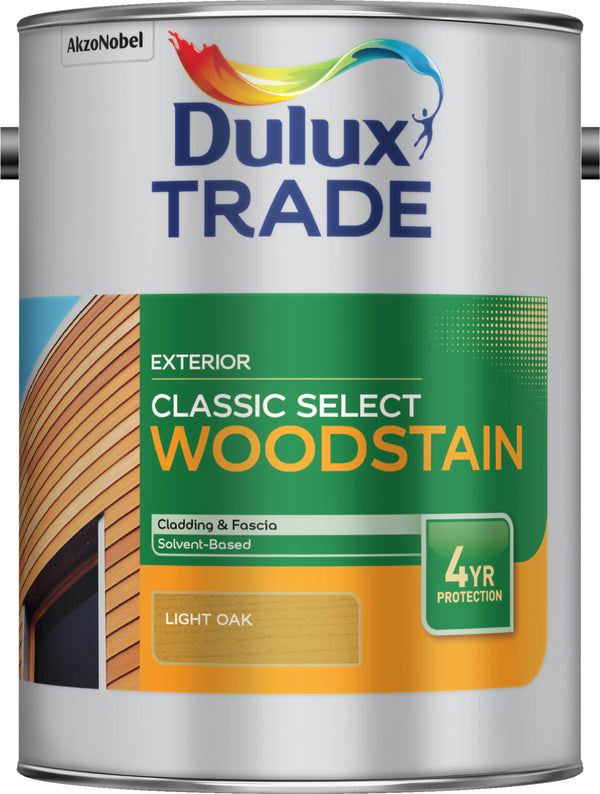 Dulux Trade Classic Select Woodstain Light Oak 5L