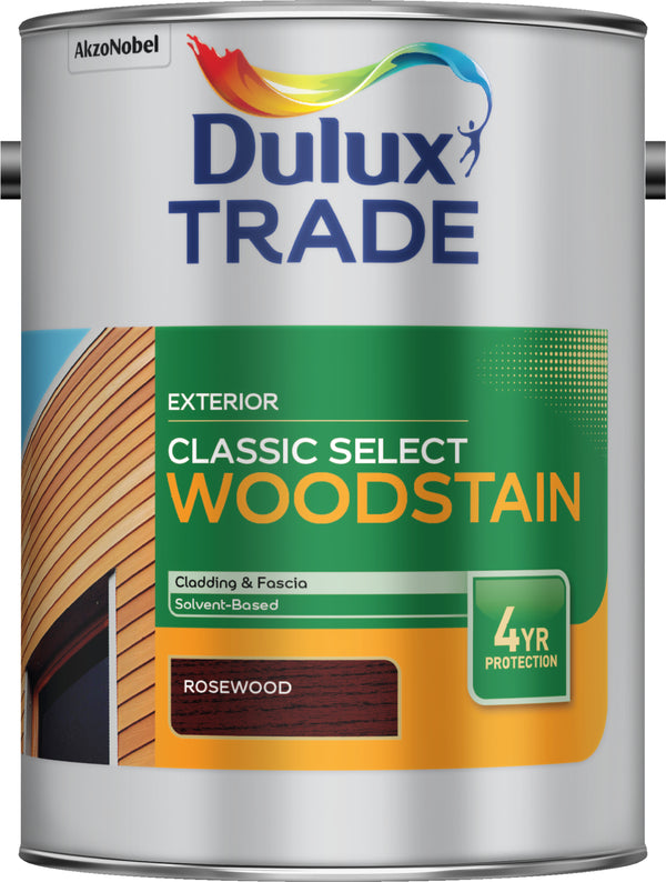 Dulux Trade Classic Select Woodstain Rosewood 5L