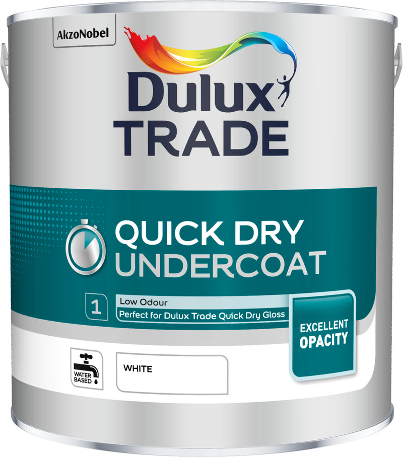 Dulux Trade Quick Drying Undercoat White 2.5L
