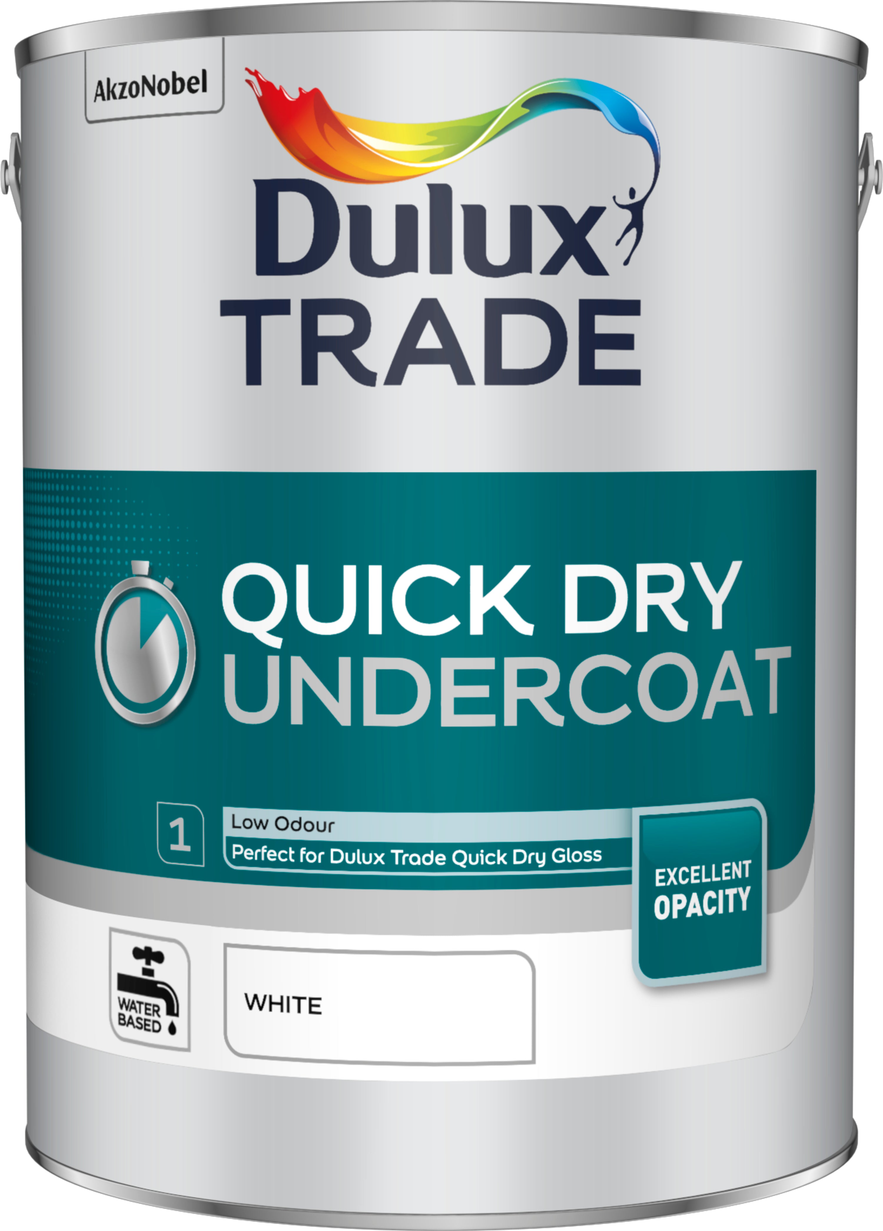 Dulux Trade Quick Drying Undercoat White 5L