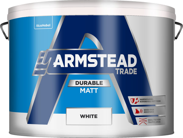 Armstead Trade Durable Matt White 10L