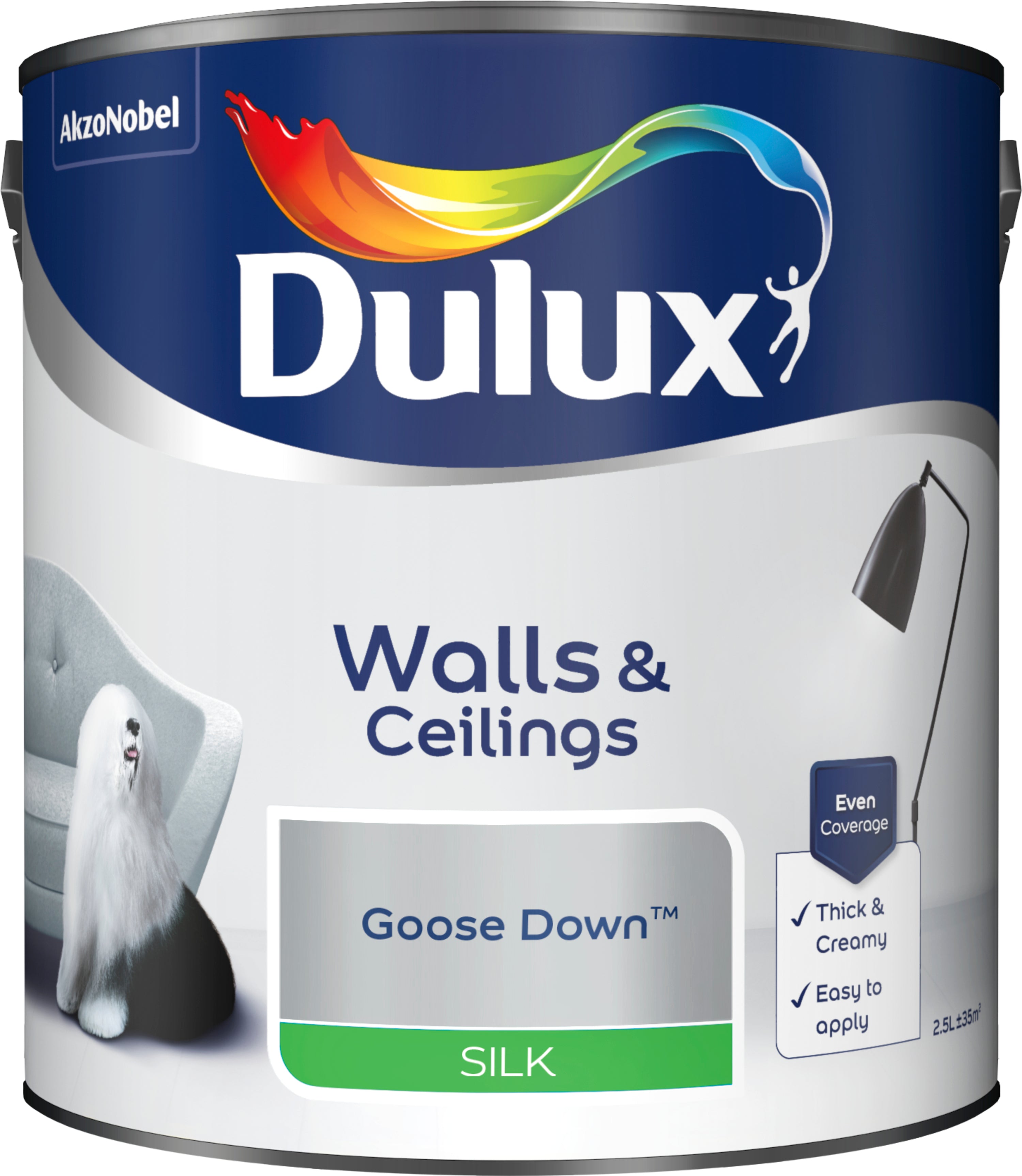 Dulux Silk Goose Down 2.5L