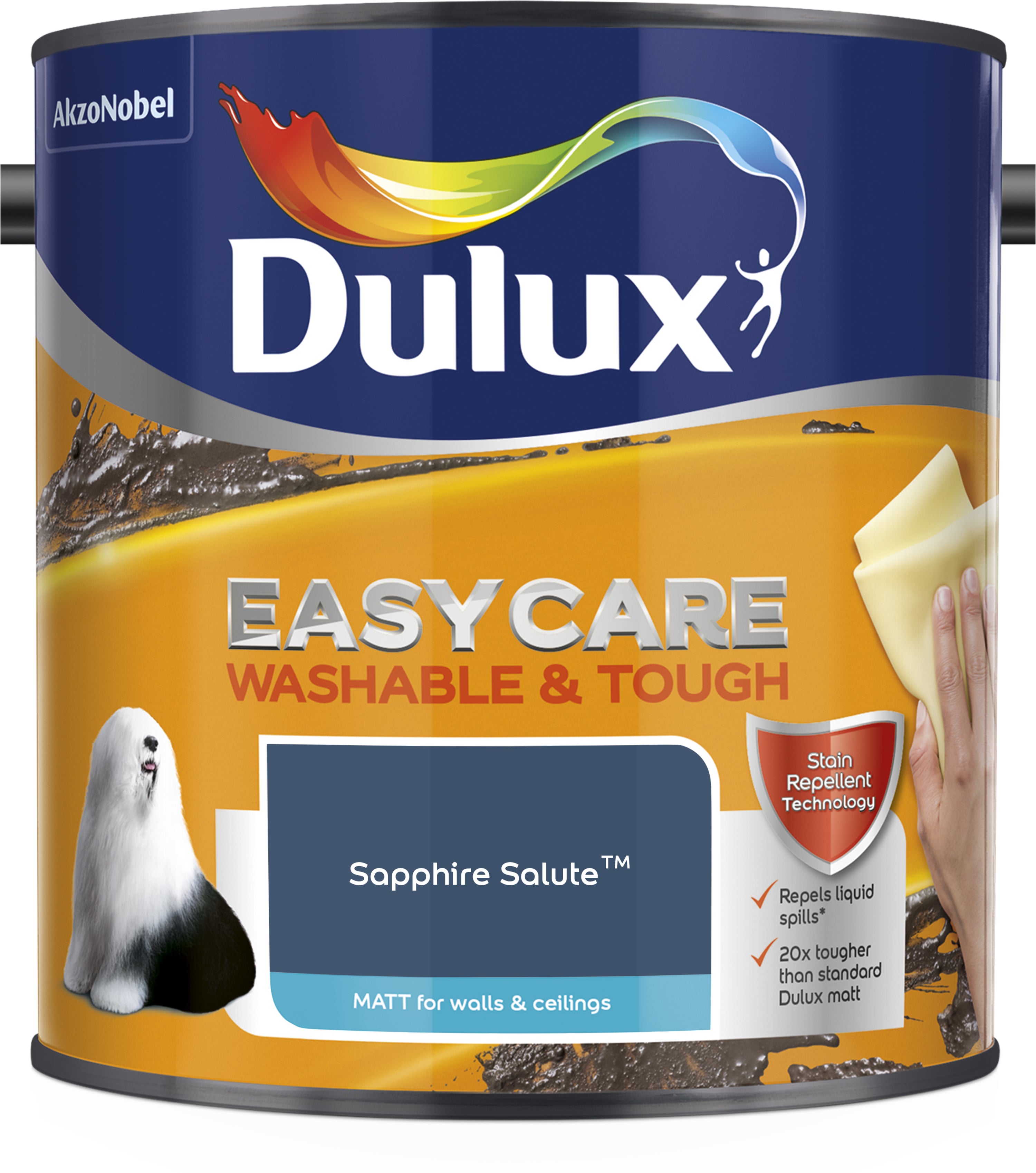 Dulux Easycare Washable & Tough Matt Sapphire Salute 2.5L