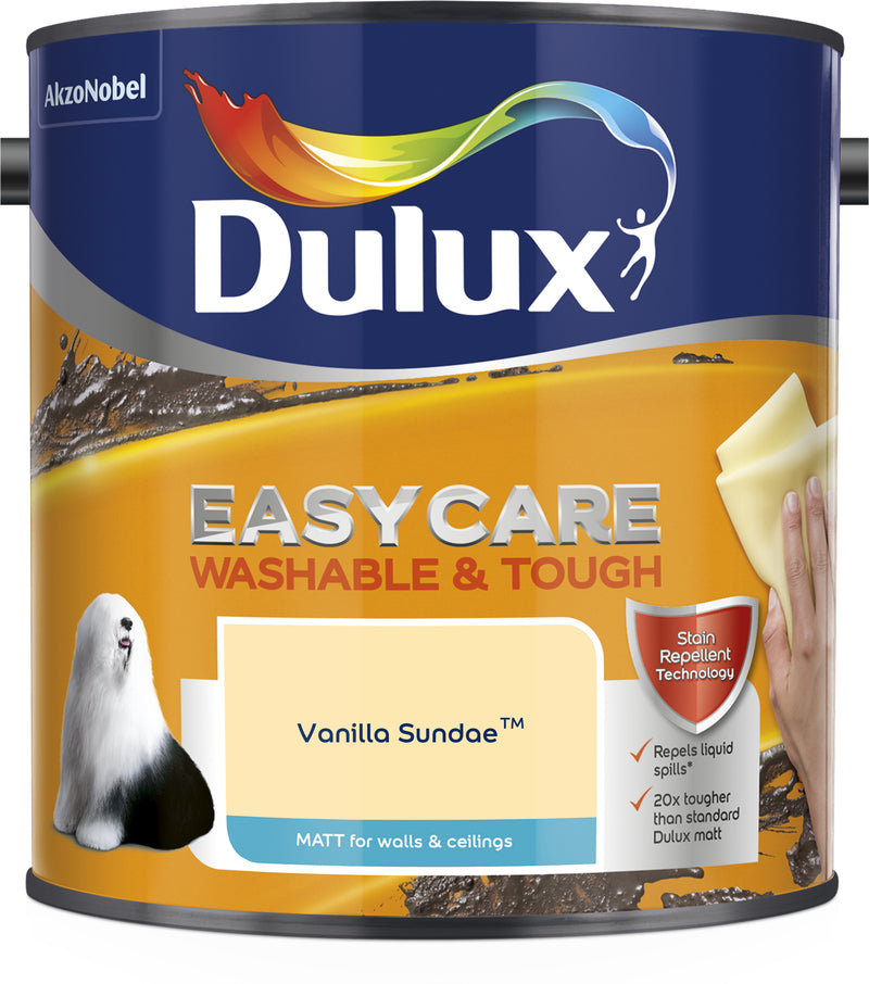 Dulux Easycare Washable & Tough Matt Vanilla Sundae 2.5L