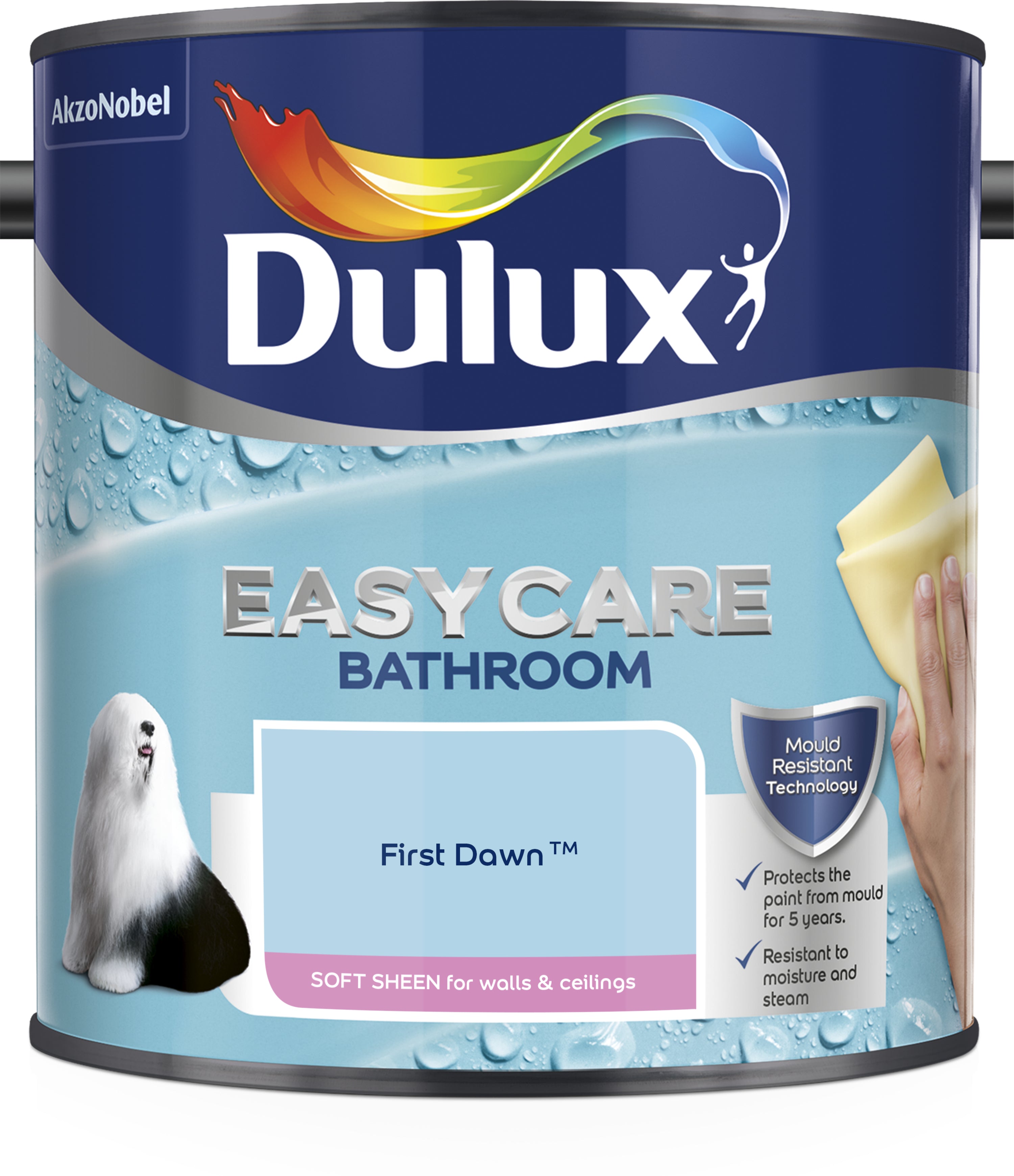 Dulux Easycare Bathroom Soft Sheen First Dawn 2.5L