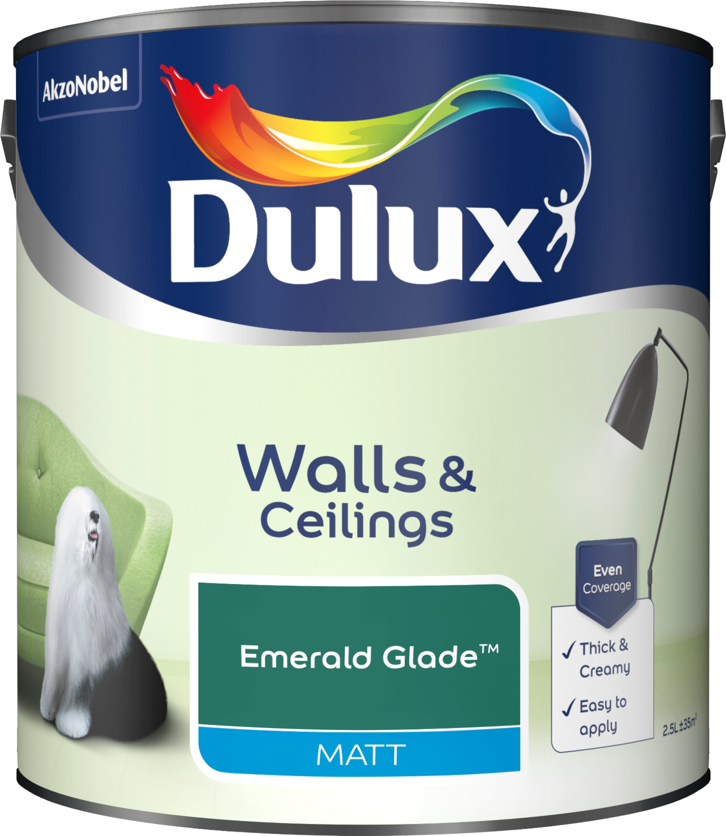 Dulux Matt Emerald Glade 2.5L
