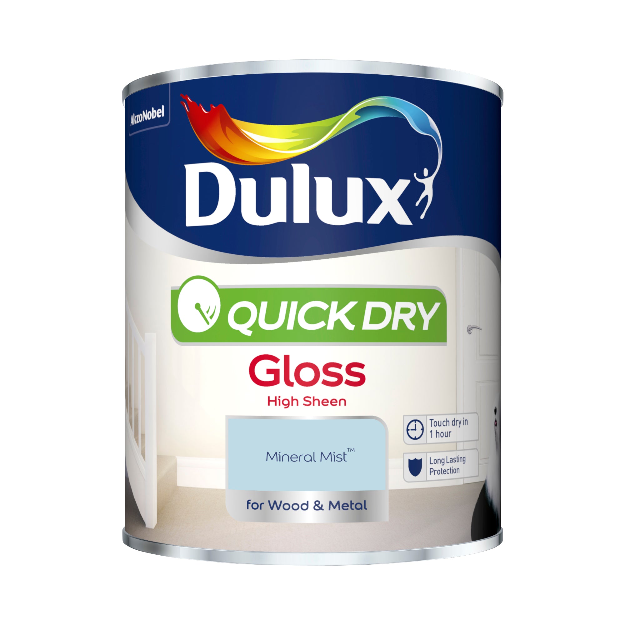 Dulux Quick Dry Gloss Mineral Mist 750ml