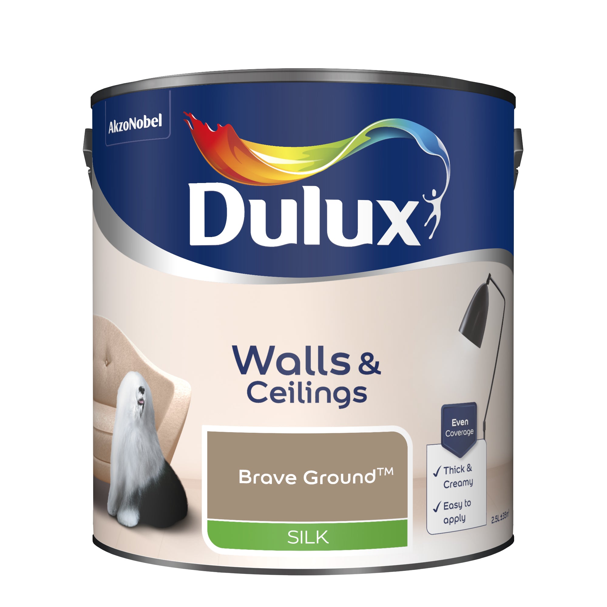 Dulux Silk Brave Ground 2.5L