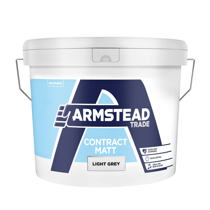 Armstead Trade Contract Matt Light Grey 10L