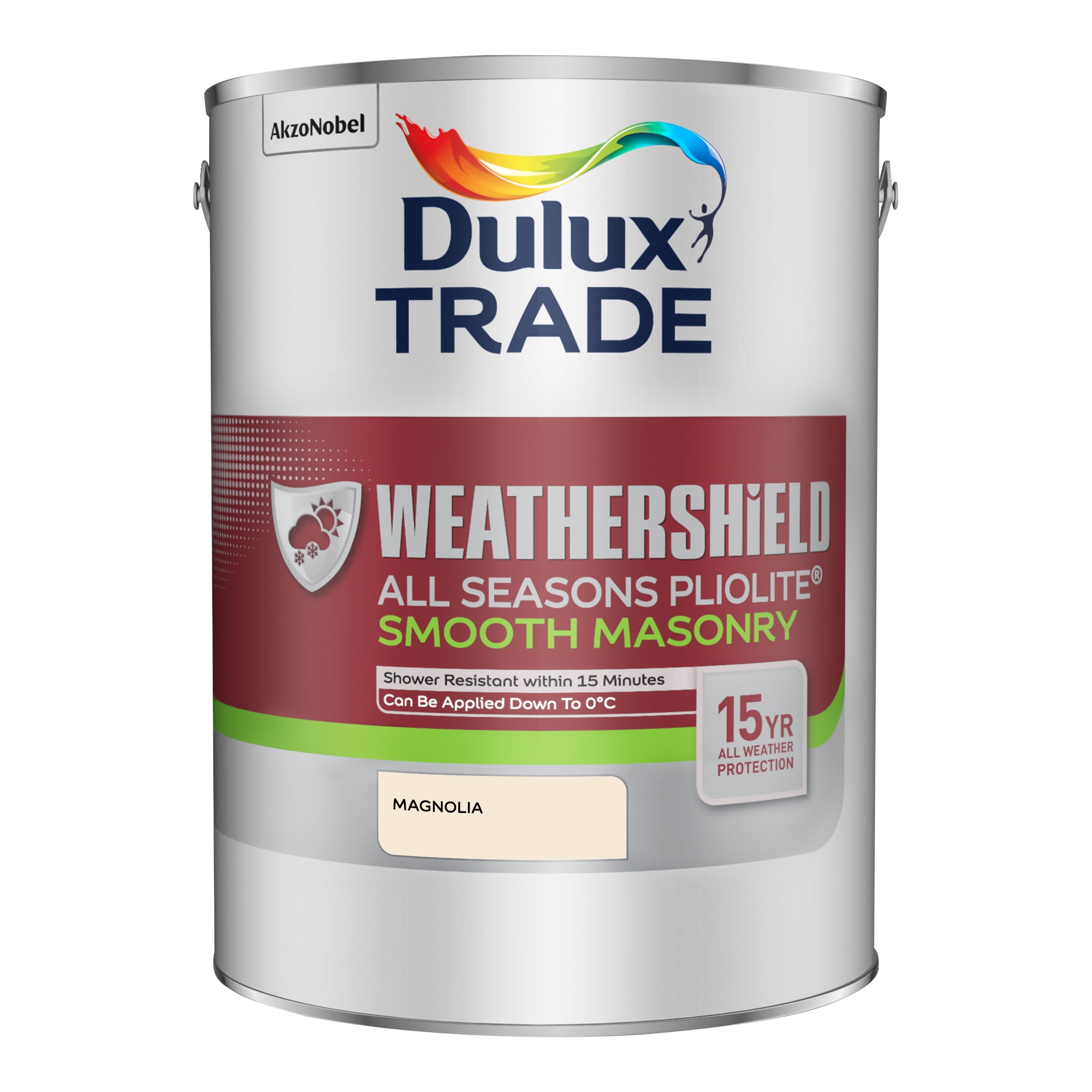 Dulux Trade Weathershield All Seasons Pliolite Smooth Magnolia 5L