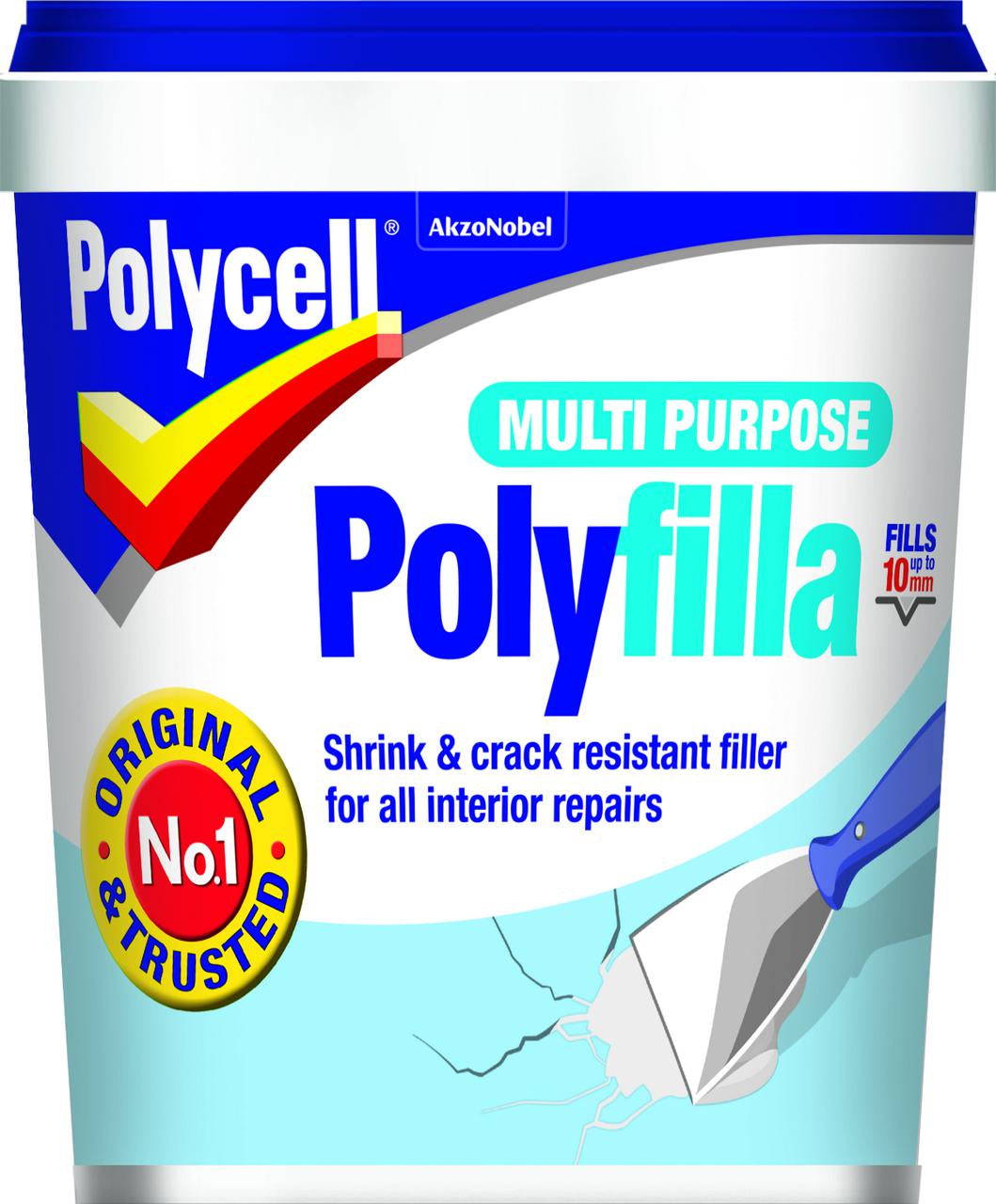 Polycell Multi Purpose Polyfilla Ready Mixed Tub 600g