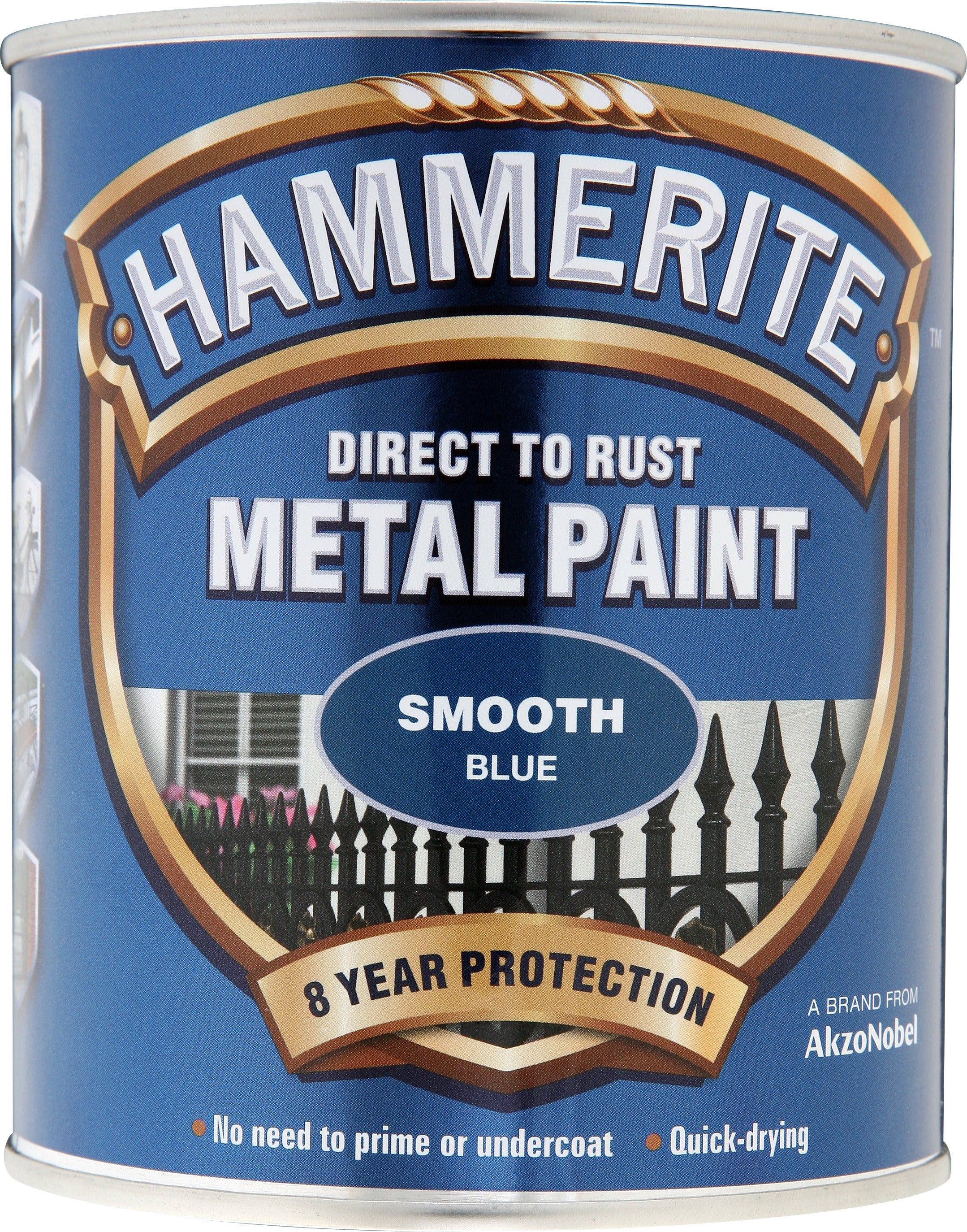 Hammerite Metal Paint Smooth Blue 750ml