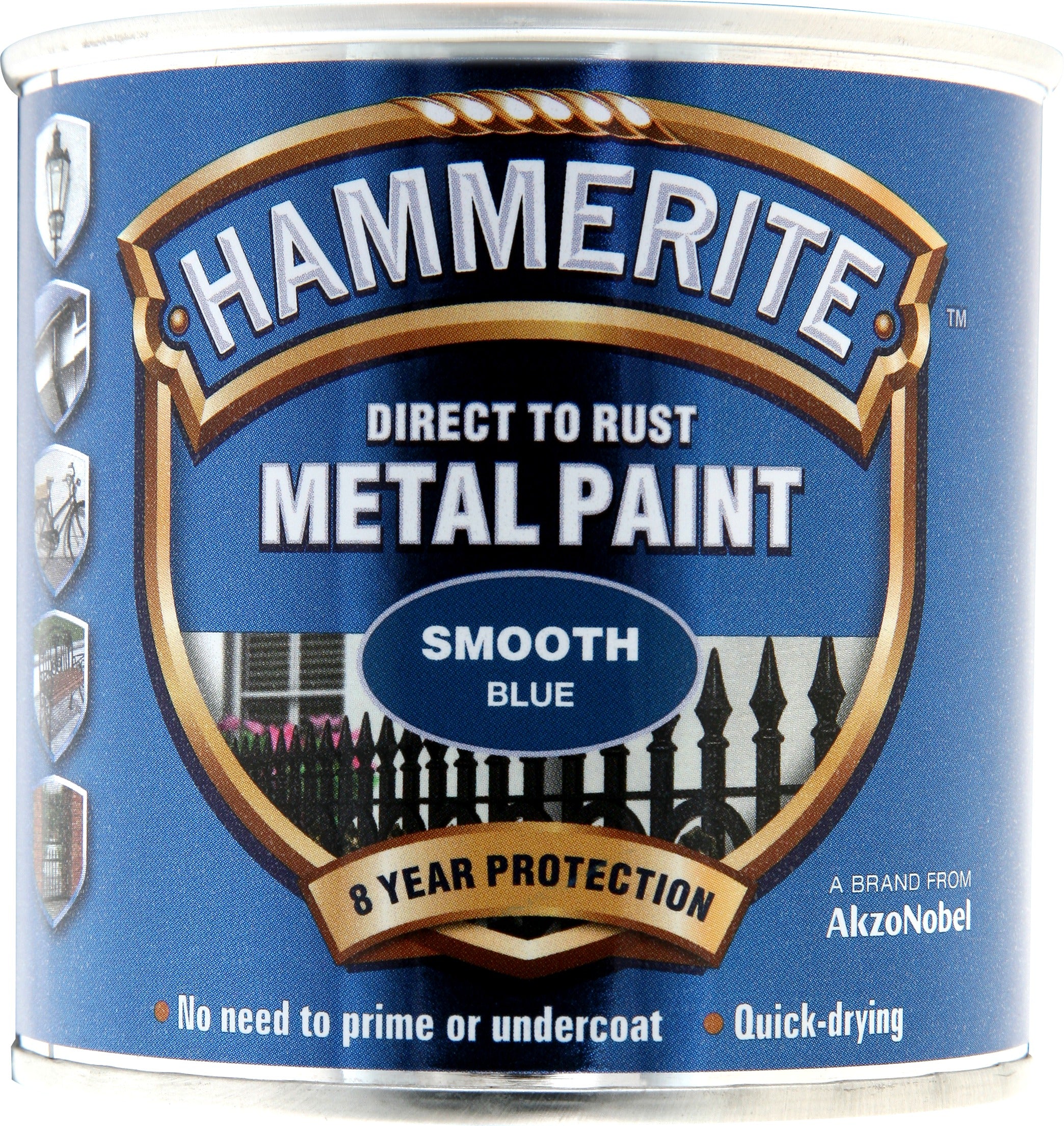 Hammerite Metal Paint Smooth Blue 250ml