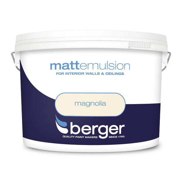 Berger Matt Emulsion Magnolia 10L