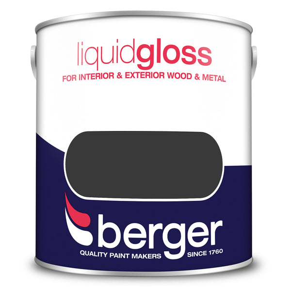 Berger Liquid Gloss Black 2.5L