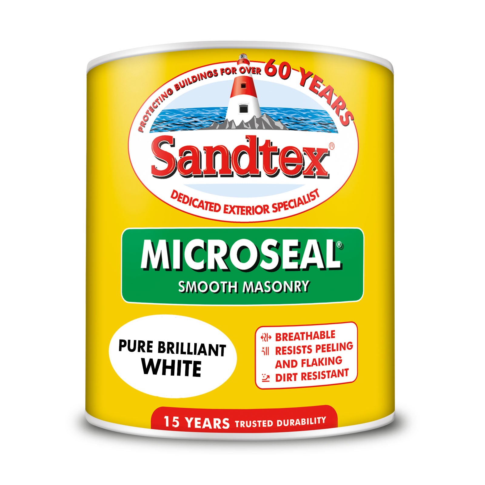 Sandtex Ultra Smooth Masonry Pure Brilliant White 1L