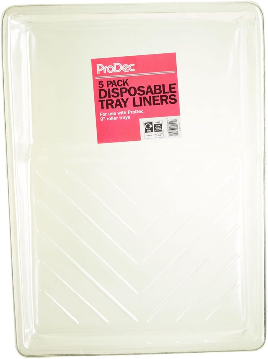 ProDec Clear Tray Liners 9" (Set of 5)