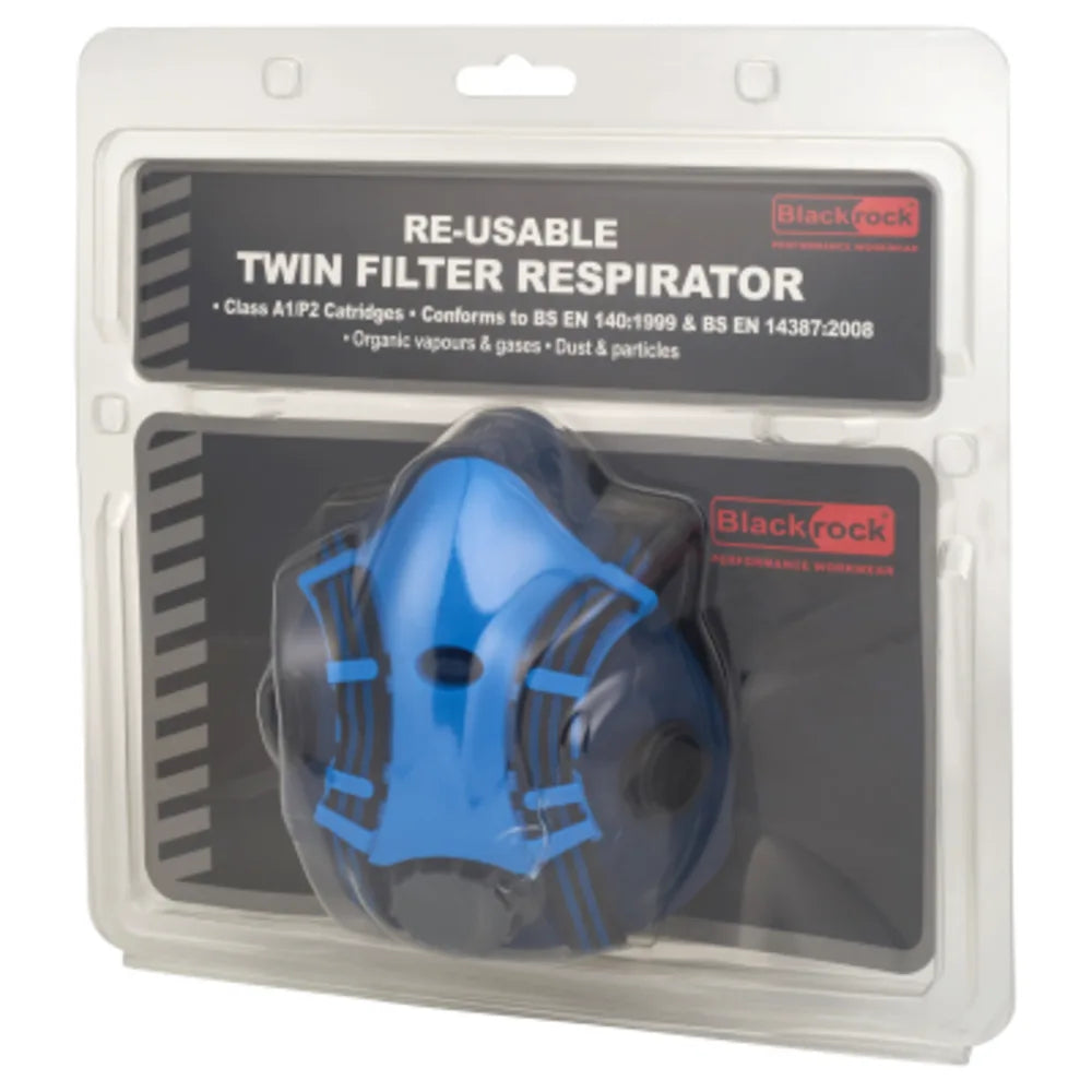 Blackrock Reusable Twin Filter Respirator