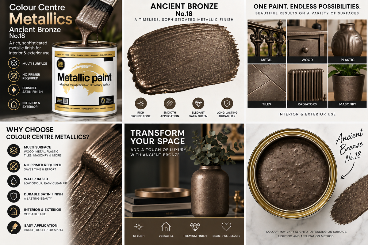 Colour Centre Metallics Ancient Bronze No.18