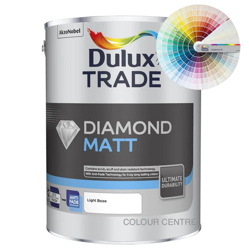 Dulux Trade Diamond Matt Tinted Colour 5L