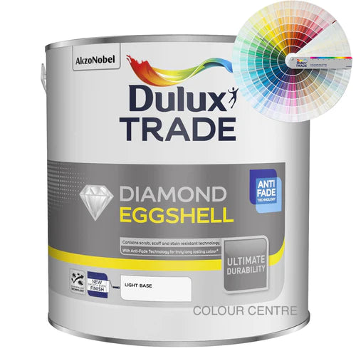 Dulux Trade Diamond Eggshell Tinted Colour 2.5L