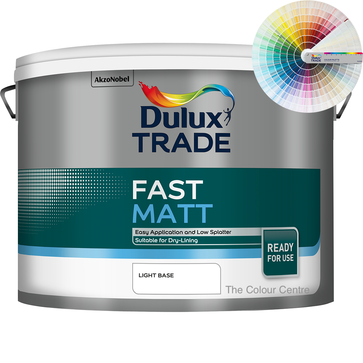 Dulux Trade Fast Matt Tinted Colour 10L