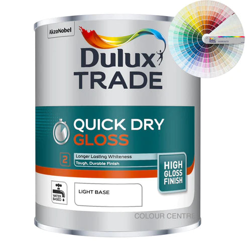 Dulux Trade Quick Drying Gloss Tinted Colour 1L