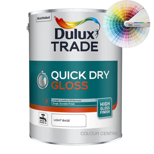 Dulux Trade Quick Drying Gloss Tinted Colour 5L