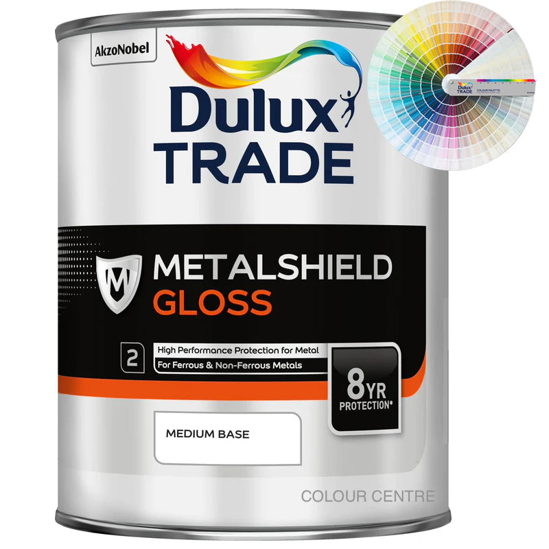 Dulux Trade Metalshield Gloss Tinted Colour 1L