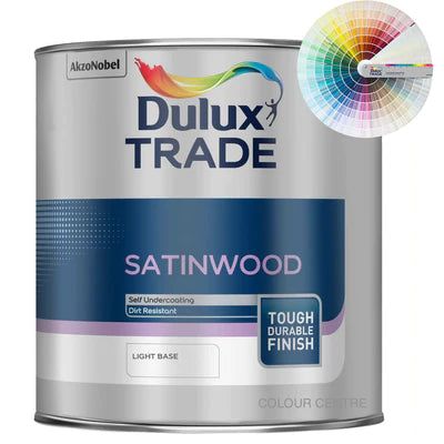 Dulux Trade Satinwood Tinted Colour 1L