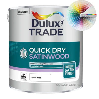 Dulux Trade Quick Drying Satinwood Tinted Colour 2.5L