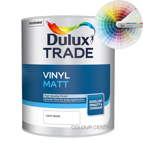 Dulux Trade Vinyl Matt Tinted Colour 1L