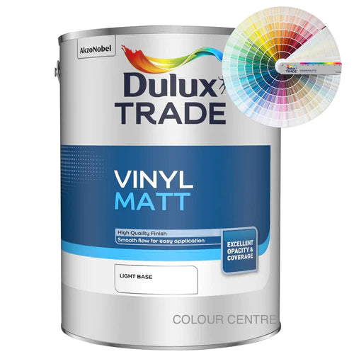 Dulux Trade Vinyl Matt Tinted Colour 5L