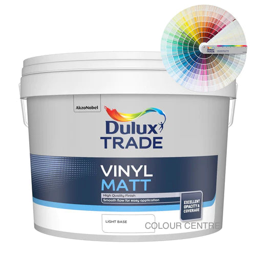 Dulux Trade Vinyl Matt Tinted Colour 10L