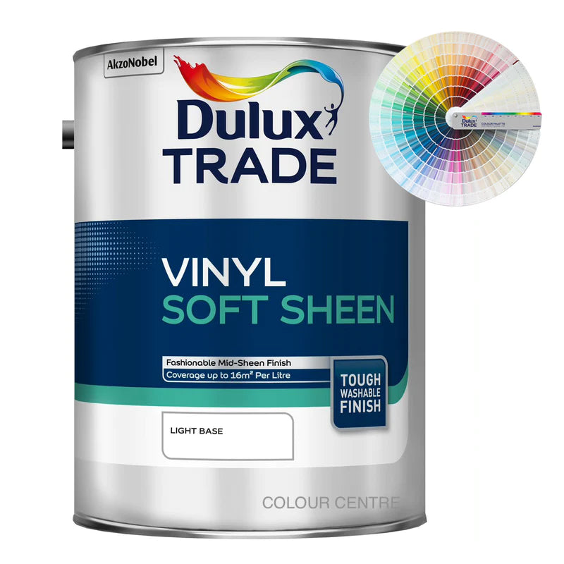 Dulux Trade Vinyl Soft Sheen Tinted Colour 5L