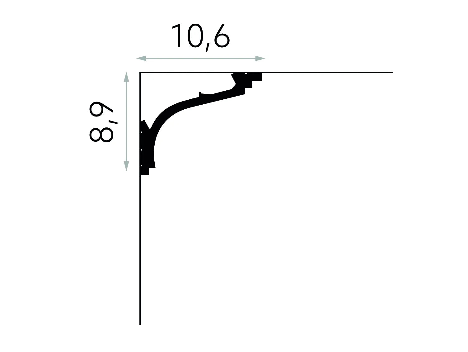 Mardom Decor Cornice MD110
