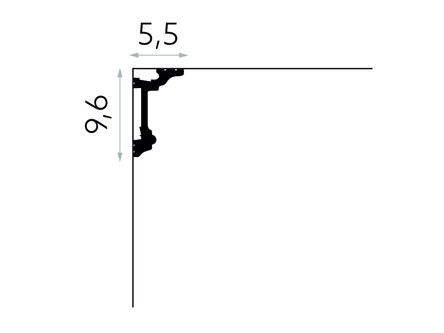 Mardom Decor Cornice MD137