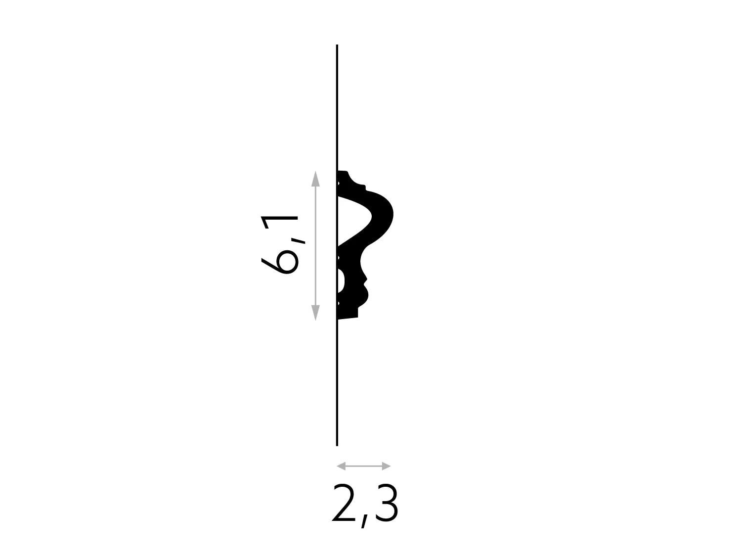 Mardom Decor Panel Moulding MD346
