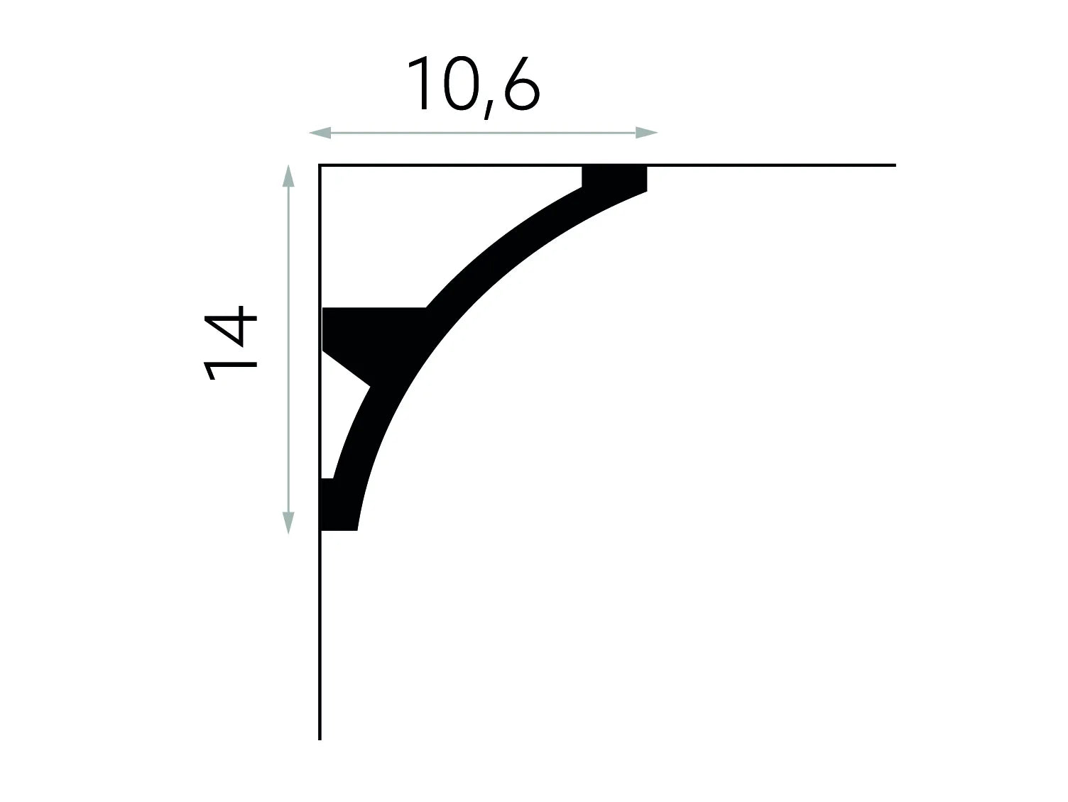 Mardom Decor Cornice MDB101