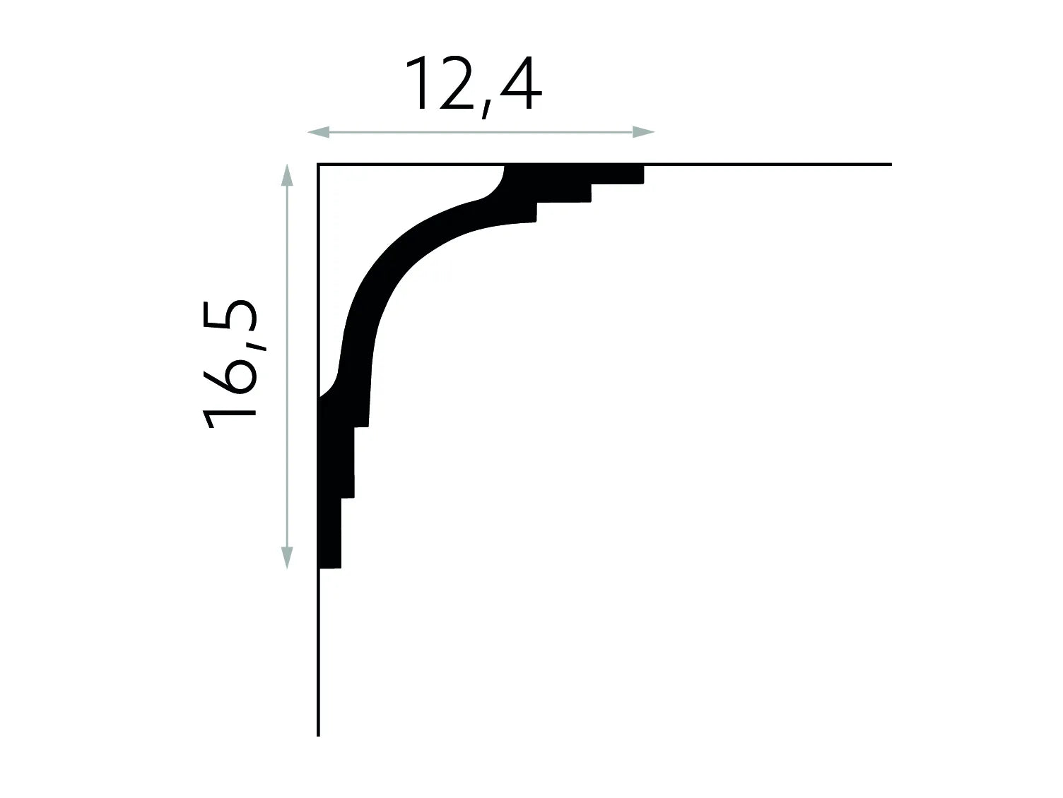 Mardom Decor Cornice MDB104